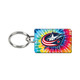Rainbow Tie Dye Rectangle Keychain Image coming soon src=